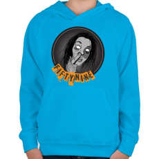 PRINTFASHION fuckofffiftynine-01.png - Gyerek kapucnis pulóver - Azúrkék