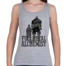 PRINTFASHION Fullmetal Alchemist - Női atléta - Sport szürke női trikó