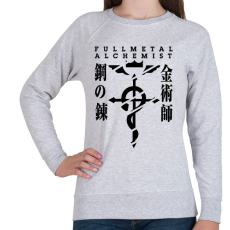 PRINTFASHION Fullmetal Alchemist - Női pulóver - Sport szürke
