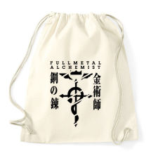 PRINTFASHION Fullmetal Alchemist - Sportzsák, Tornazsák - Natúr tornazsák