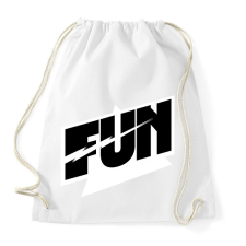 PRINTFASHION FUN thunder - Sportzsák, Tornazsák - Fehér tornazsák