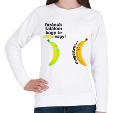 PRINTFASHION furának találom... - Női pulóver - Fehér női pulóver, kardigán