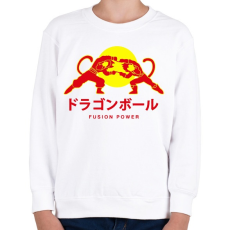 PRINTFASHION Fusion Power  - Gyerek pulóver - Fehér