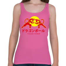 PRINTFASHION Fusion Power  - Női atléta - Rózsaszín női trikó