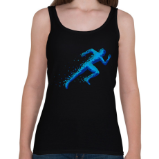 PRINTFASHION Futás  - Női atléta - Fekete