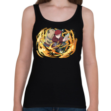 PRINTFASHION Gaara - Női atléta - Fekete női trikó