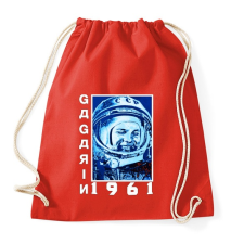 PRINTFASHION Gagarin 1961 - Sportzsák, Tornazsák - Piros tornazsák