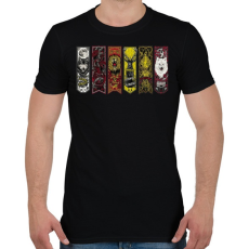 PRINTFASHION Game of Thrones Season - Férfi póló - Fekete