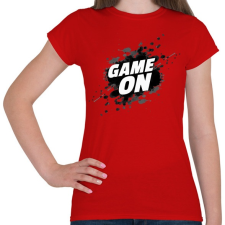 PRINTFASHION Game On - Női póló - Piros női póló
