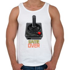 PRINTFASHION GAME OVER 2 - Férfi atléta - Fehér