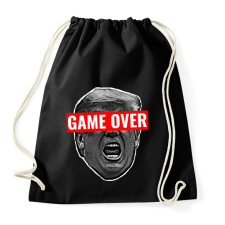 PRINTFASHION Game Over Trump Design - Sportzsák, Tornazsák - Fekete tornazsák