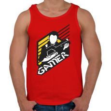 PRINTFASHION GAMER - Férfi atléta - Piros