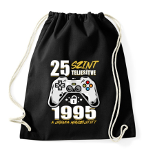 PRINTFASHION Gamer Legenda - Sportzsák, Tornazsák - Fekete tornazsák