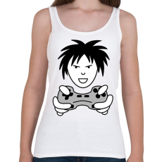 PRINTFASHION Gamer - Női atléta - Fehér