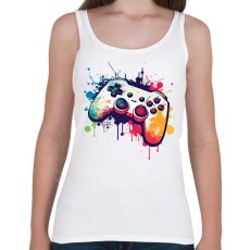 PRINTFASHION gamer - Női atléta - Fehér