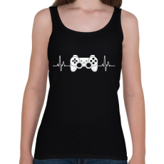 PRINTFASHION gamer - Női atléta - Fekete