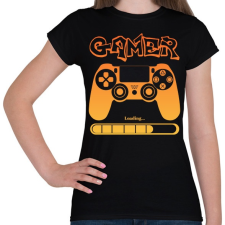 PRINTFASHION Gamer - Női póló - Fekete női póló