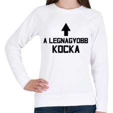 PRINTFASHION Gamer - Női pulóver - Fehér női pulóver, kardigán