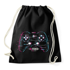 PRINTFASHION gamer - Sportzsák, Tornazsák - Fekete tornazsák