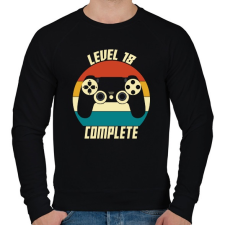 PRINTFASHION Gamer szülinap - Férfi pulóver - Fekete férfi pulóver, kardigán