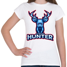 PRINTFASHION Gaming Hunter - Női póló - Fehér