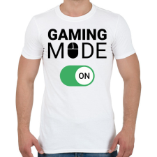 PRINTFASHION Gaming mode on! - Férfi póló - Fehér férfi póló
