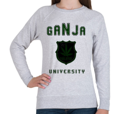 PRINTFASHION ganja university - Női pulóver - Sport szürke