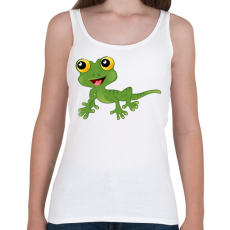 PRINTFASHION Gekkó - Női atléta - Fehér