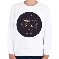 PRINTFASHION Gemini - Ikrek - Gyerek pulóver - Fehér gyerek pulóver, kardigán