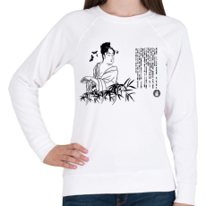 PRINTFASHION Gésa - Női pulóver - Fehér