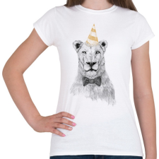 PRINTFASHION Get the party started II - Női póló - Fehér női póló