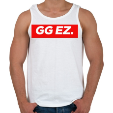 PRINTFASHION GG EZ - Férfi atléta - Fehér