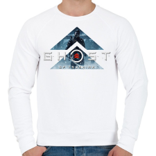 PRINTFASHION Ghost of Tsushima - Férfi pulóver - Fehér férfi pulóver, kardigán