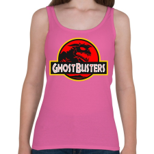 PRINTFASHION Ghostbusters - Női atléta - Rózsaszín női trikó