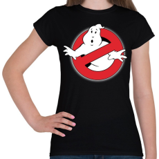 PRINTFASHION ghostbusters - Női póló - Fekete