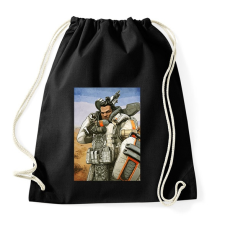 PRINTFASHION Gibraltar - Apex Legends - Sportzsák, Tornazsák - Fekete tornazsák
