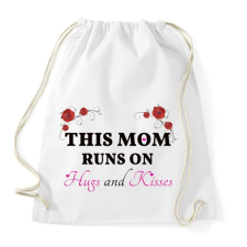 PRINTFASHION gift for moms - Sportzsák, Tornazsák - Fehér tornazsák
