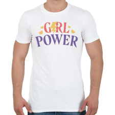 PRINTFASHION Girl power - erős nők - Férfi póló - Fehér férfi póló