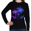 PRINTFASHION Gitáros  - Női pulóver - Fekete