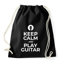 PRINTFASHION GITÁROZZ - Sportzsák, Tornazsák - Fekete tornazsák