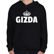 PRINTFASHION GIZDA - Gyerek kapucnis pulóver - Fekete