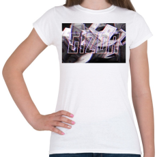 PRINTFASHION Gizda - Női póló - Fehér