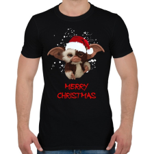 PRINTFASHION GIZMO christmas edition - Férfi póló - Fekete férfi póló