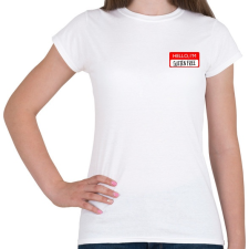 PRINTFASHION Gluten Free - Női póló - Fehér női póló