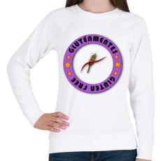 PRINTFASHION Glutenfree5 - Női pulóver - Fehér