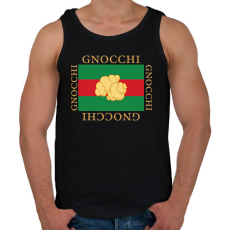 PRINTFASHION Gnocchi - parody - Férfi atléta - Fekete