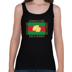 PRINTFASHION Gnocchi - parody - Női atléta - Fekete