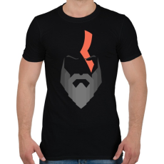 PRINTFASHION god of war - Férfi póló - Fekete