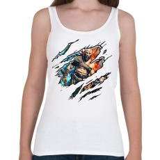 PRINTFASHION God Of War - Női atléta - Fehér