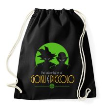 PRINTFASHION Goku és Piccolo - Sportzsák, Tornazsák - Fekete tornazsák